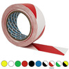 Floor marking tape red/white 50mmx33m